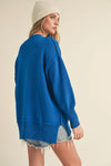 Ina Sweater - Cobalt