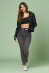 Nomad Canvas Hooded Jacket - Black
