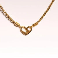 Stainless Steel Heart Necklace - Mom