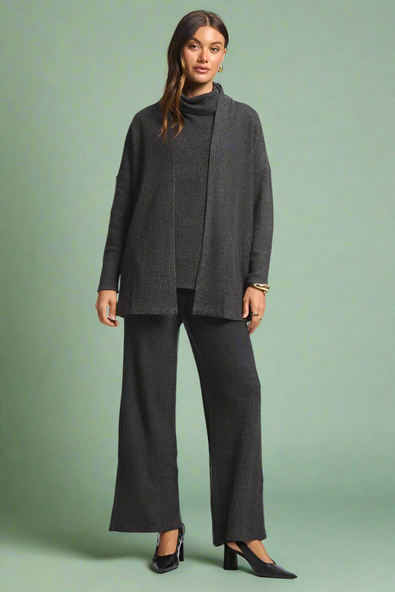 Signature Open Cardigan - Black