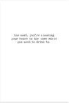 Young And Fun Greeting Card