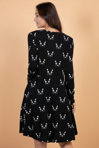 Cat With Whiskers Tunic Dress