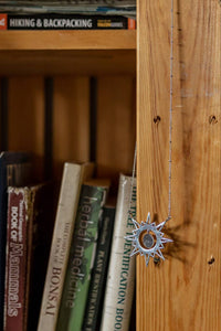 Ethereal Drop Necklace Silver