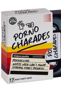 Porno Charades Card Game