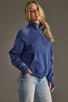 Quarter Zip Sweatshirt - Navy