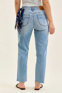 Mid Rise Ankle Straight Bandana Loop - JB22