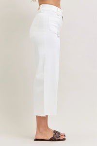 Hw Wide Crop White - JB04