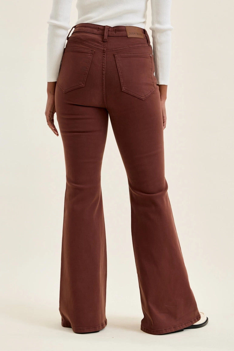 HW Flare Lace Up Cocoa Brown - JB14