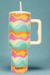 Neon Abstract Colors 38 Oz Tumbler