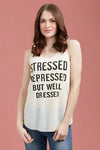 Well Dressed Tank - White