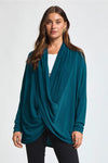 Soft Drape Hacci Wrap - Dark Teal