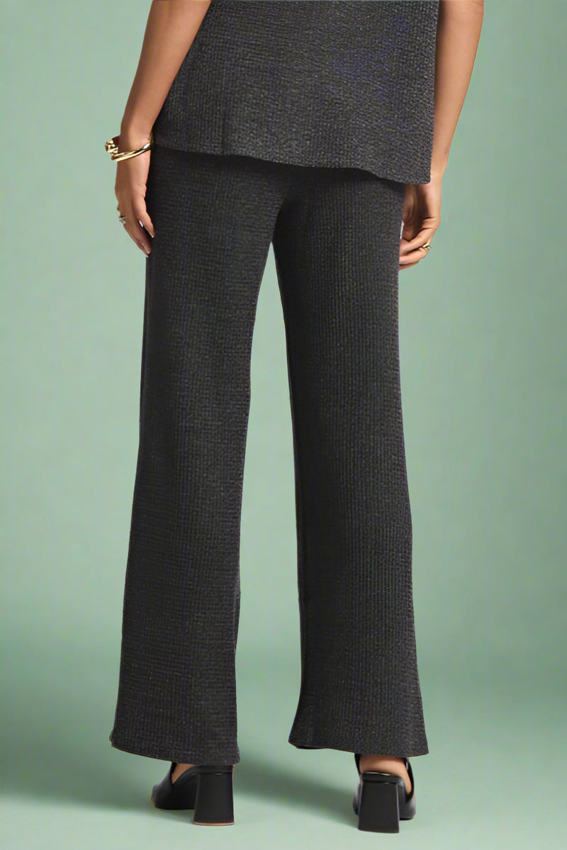 Signature Wide Leg Pant - Black
