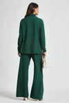 Getaway Long Sleeve Top - Hunter Green