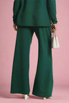 Getaway Wide Leg Pant - Hunter Green
