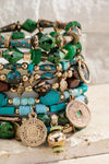 9-in-1 Multi Layered Natural Stone Bracelet Set