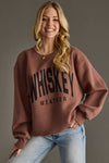 Brown Whiskey Weather Sweatshirt