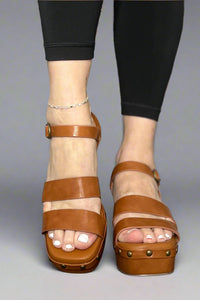 Orsha Chunky Sandal - Tan
