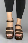 Orsha Chunky Sandal - Dark Brown