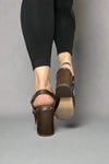 Orsha Chunky Sandal - Dark Brown