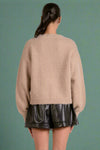 Open Front Cardigan Sweater - Macchiato