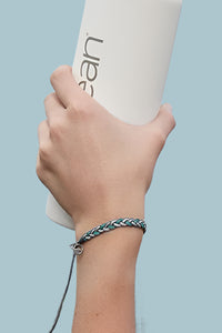 Bali Boarder Bracelet Gray & Green