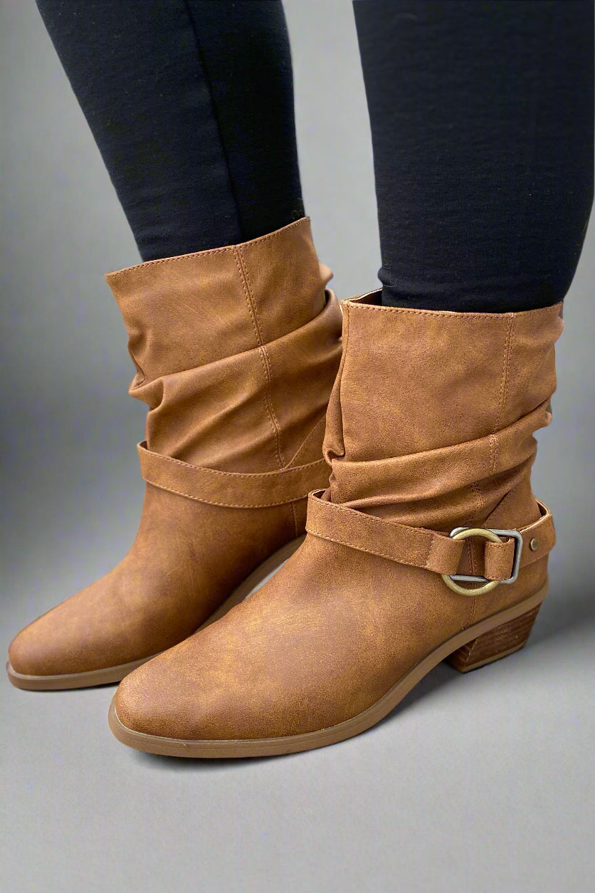 Lamar Bootie Tan