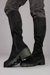 Talina Knee High Boots - Black