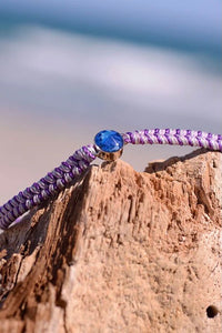 Ocean Drop Bracelet - Purple