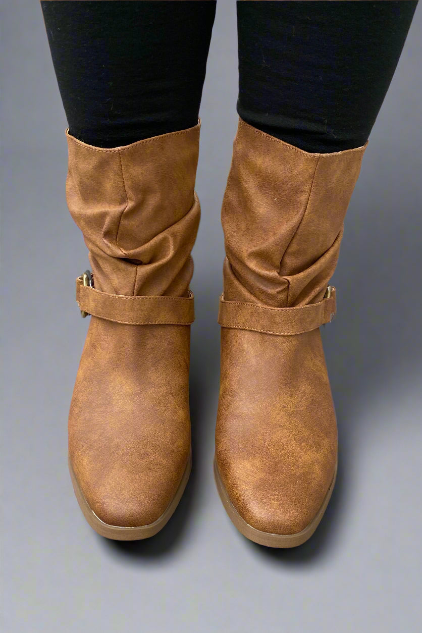 Lamar Bootie Tan