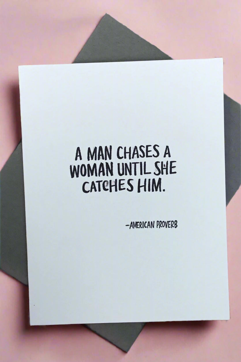 Love - Man Chases A Woman