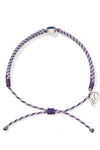 Ocean Drop Bracelet - Purple