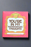 Cover of You’re In My Inappropriate Thoughts, a little book of I love yous.