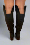 Topanga Knee High Boots Black