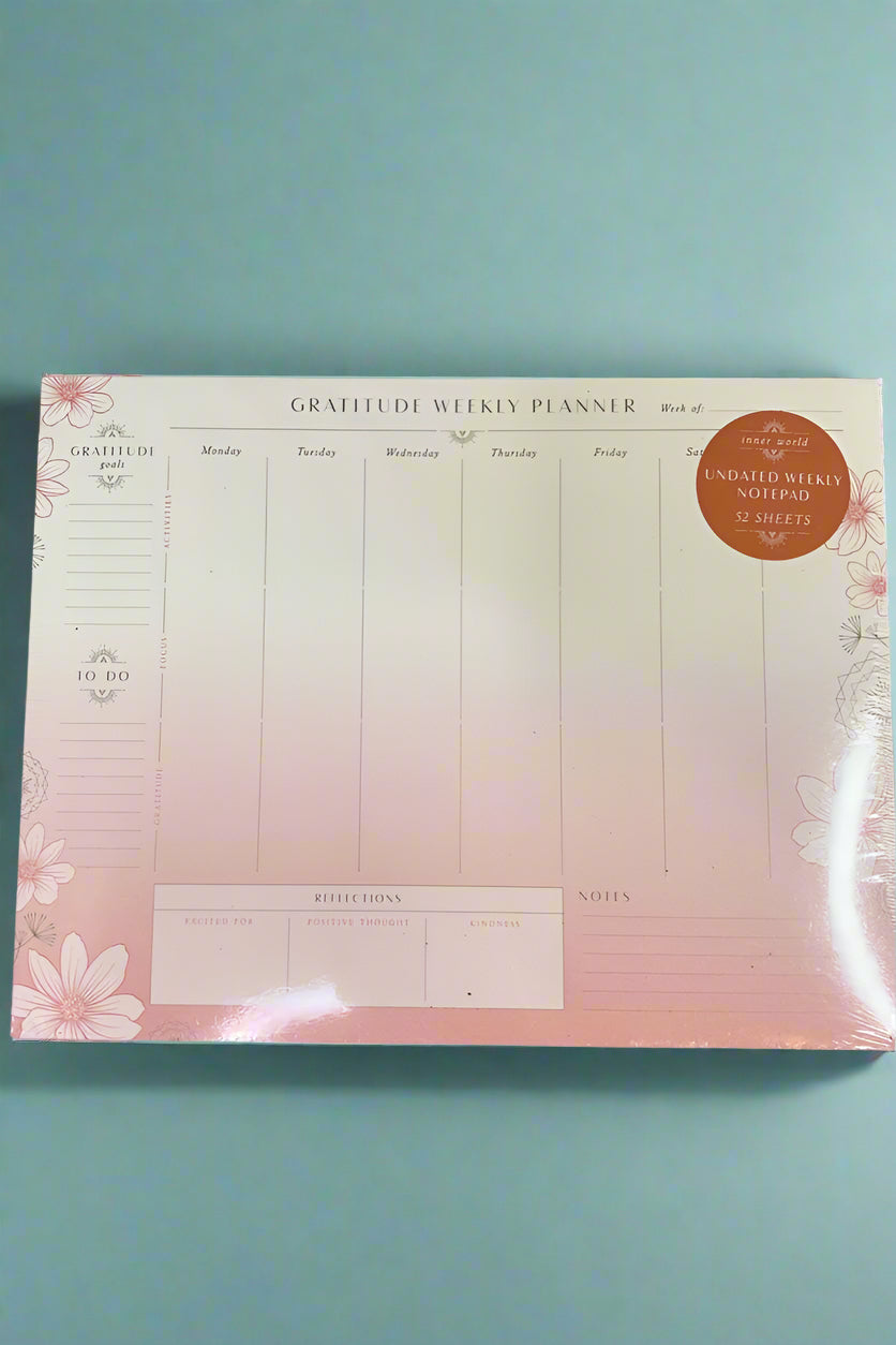 Gratitude Weekly Planner