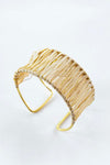 Madison Raffia Cuff Bracelet