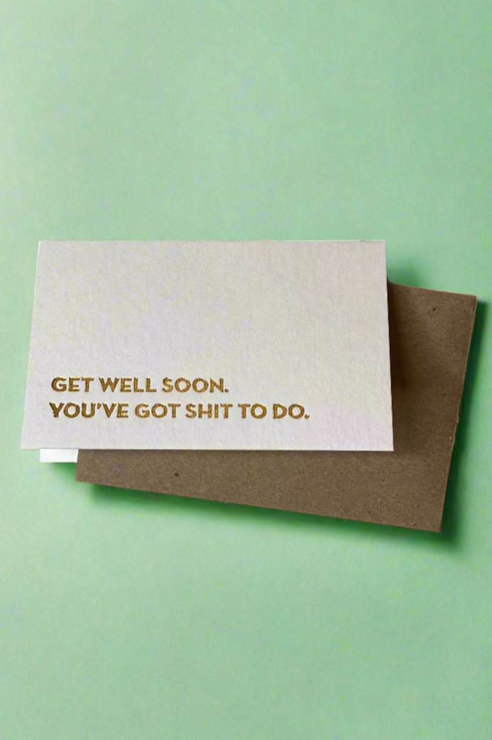 Get Well -Well Soon Mini