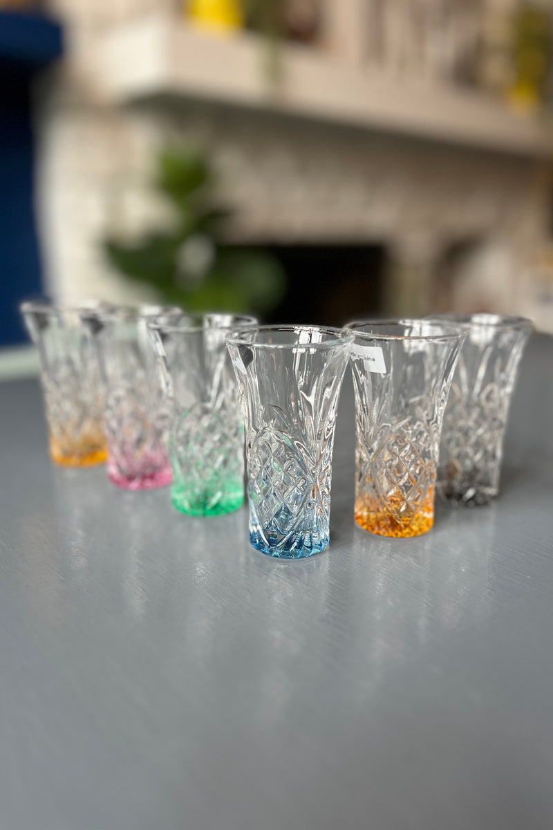 Dublin Shooters Rainbow Set of 6