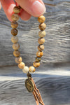 Small Tassel Beaded Bracelet