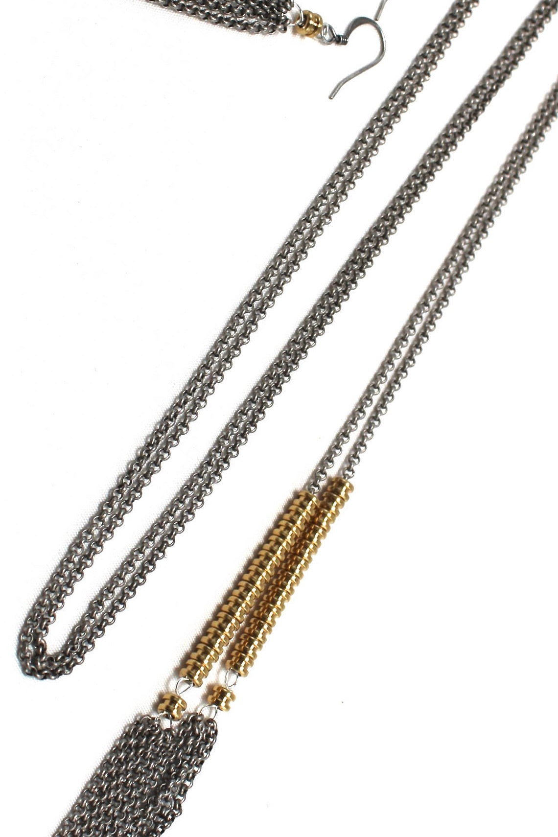 ReStrung Jewelry - Moxie Necklace Silver