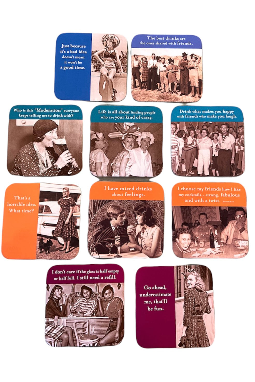 Shannon Martin Coasters Funny