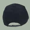 Black Embroidered Weed Hat