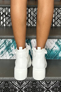 Camden Booties- White