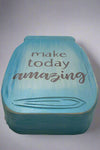 Jar Shaped Sign - Make Today Amazing