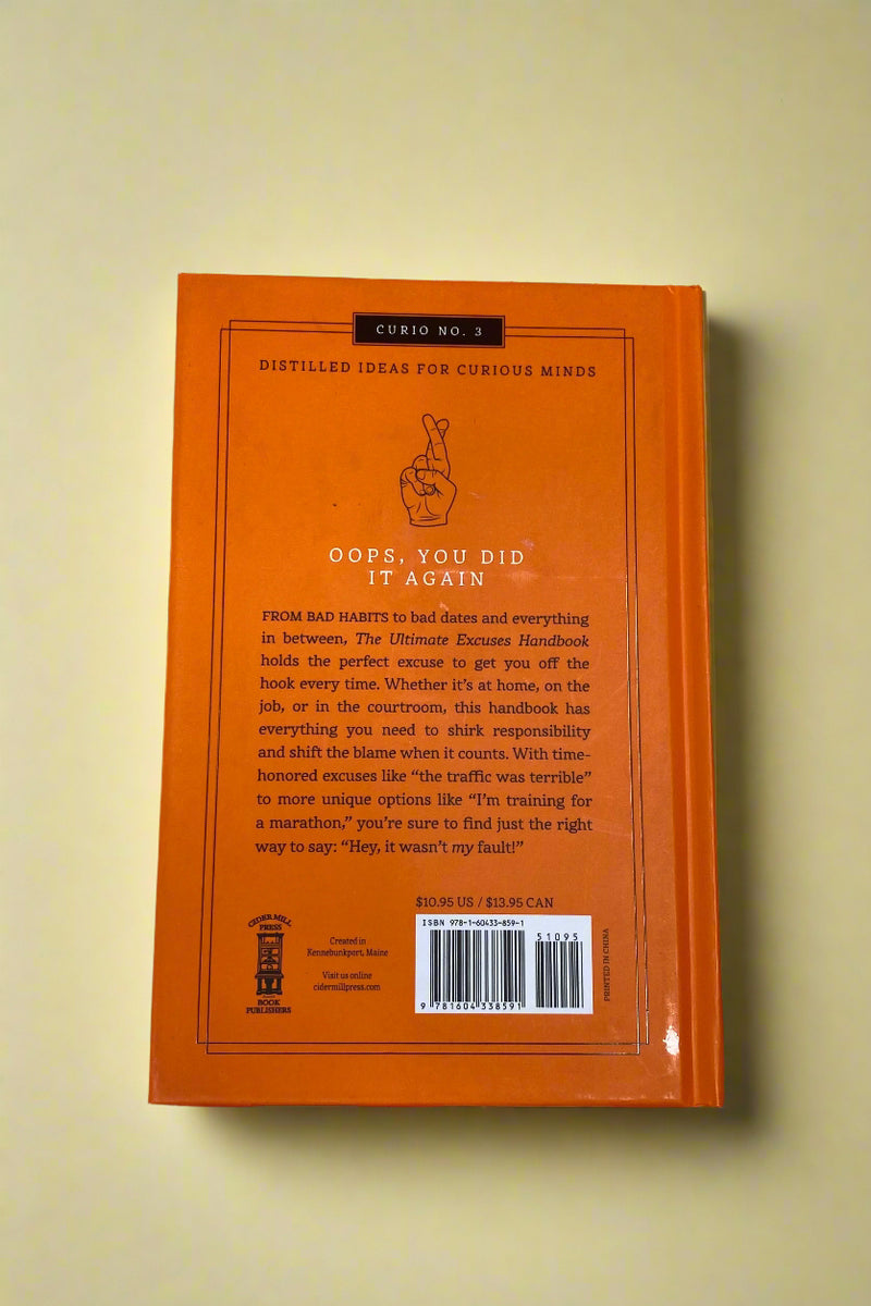 The Ultimate Excuses Handbook