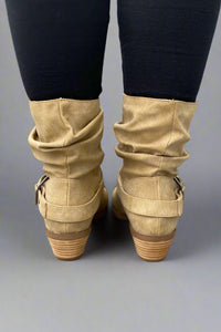 Lamar Bootie Taupe