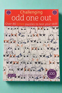 Cover of Challenging Odd One Out- Over 80 timed puzzles to test your skill.