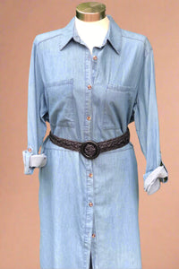 Thin Braided Belt Black