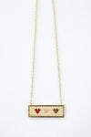 Beaded Heart Necklace