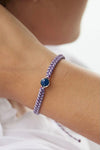 Ocean Drop Bracelet - Purple