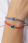 Ocean Drop Bracelet - Pink